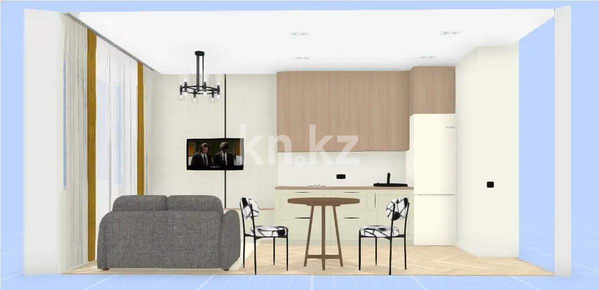 Продажа 1-комнатной квартиры, 33.4 м² в Алматы
