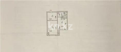 Продажа 1-комнатной квартиры, 45.3 м² - Продажа квартир в монолитно-каркасном доме в Астане фото 4 из 4