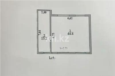 Продажа 2-комнатной квартиры, 59 м² - Продажа  двухкомнатных квартир в новостройках Алматы фото 1 из 1
