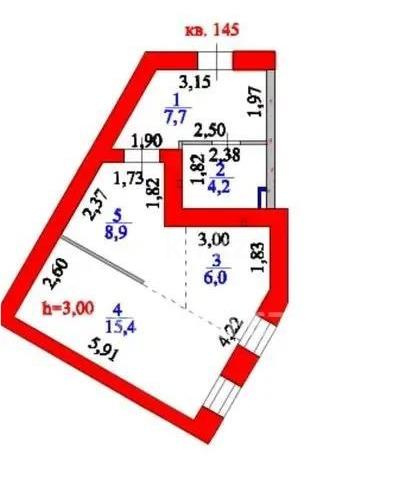 Продажа 2-комнатной квартиры, 42.2 м² в Астане - фото 4