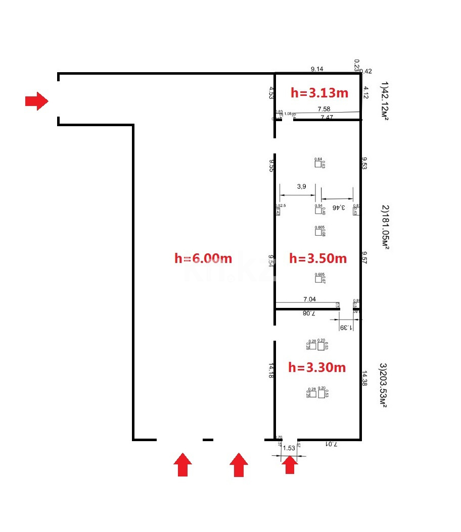 Аренда , 1100 м², Шоссе Алаш, дом  22 - SMALL - Аренда баз, складов и промышленной недвижимости в Астане фото 5 из 6