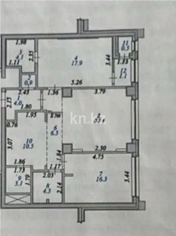 Продажа 3-комнатной квартиры, 98 м² - Продажа  трехкомнатных квартир в новостройках Астаны - страница 32 фото 7 из 7