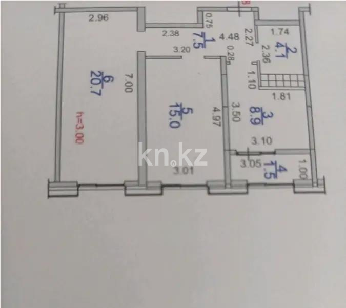 Продажа 2-комнатной квартиры, 58 м² - Продажа двухкомнатных квартир от собственников в Алматы - страница 11 фото 3 из 3