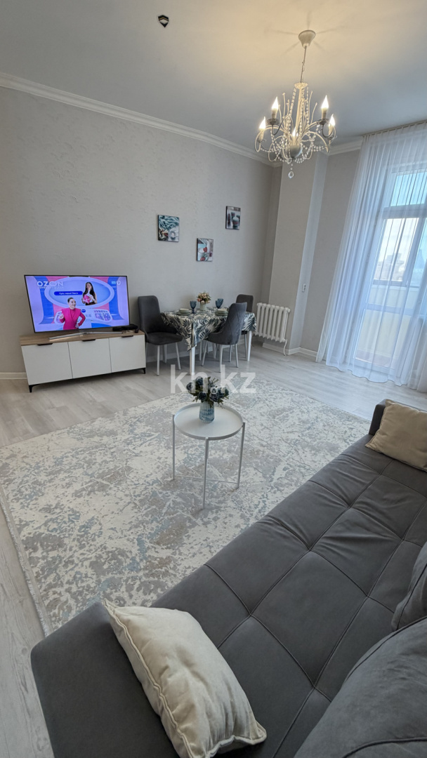 Аренда 2-комнатной квартиры посуточно, 54 м² - Аренда двухкомнатных квартир посуточно в Астане - страница 2 фото 5 из 22