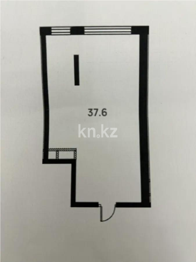 Продажа 1-комнатной квартиры, 37.6 м², Кульджинский тракт, дом  58/2 в Алматы