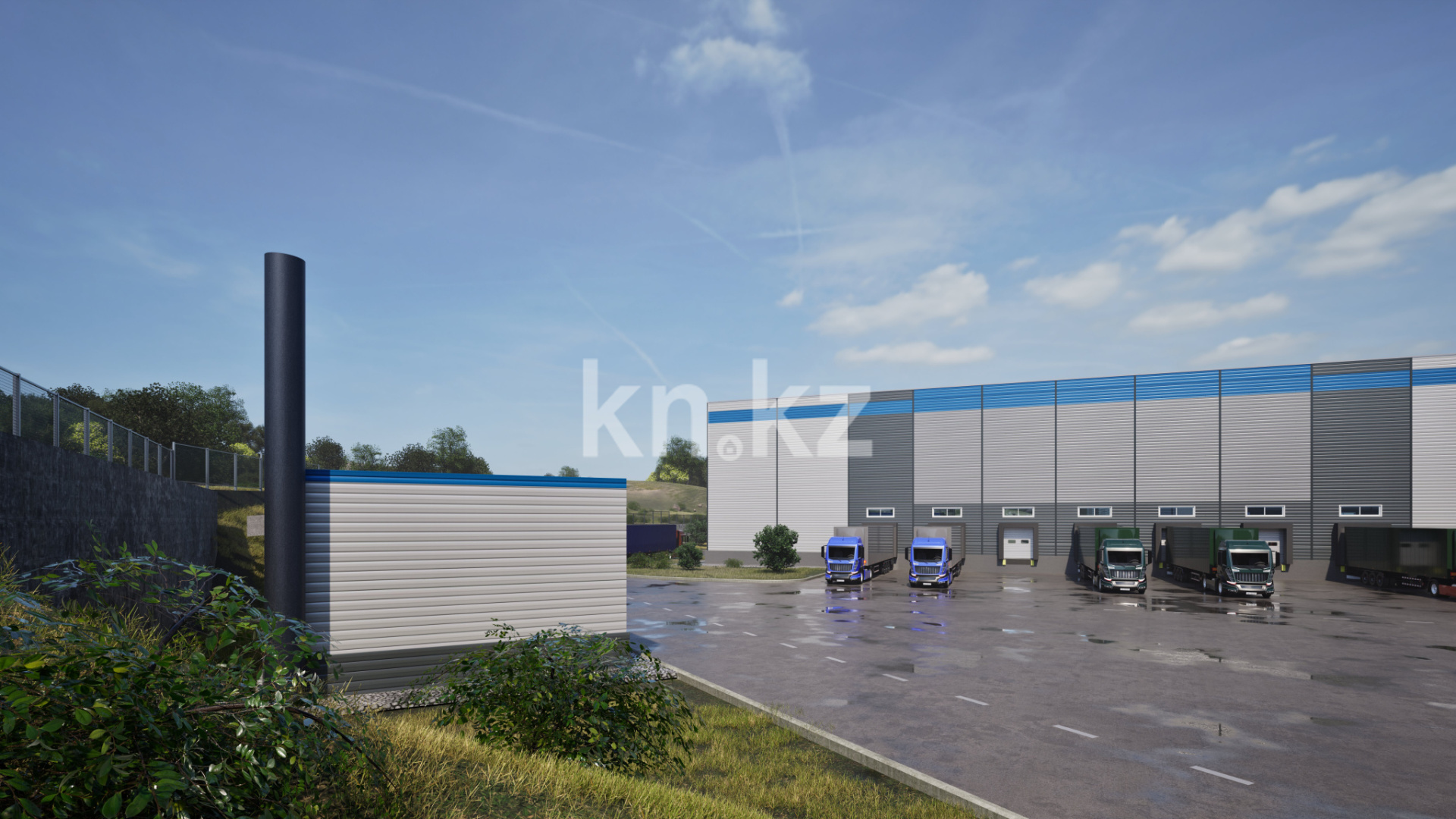 Аренда , 17500 м², Кульджинский тракт, дом  200 - Аренда баз, складов и промышленной недвижимости в Алматы фото 3 из 11