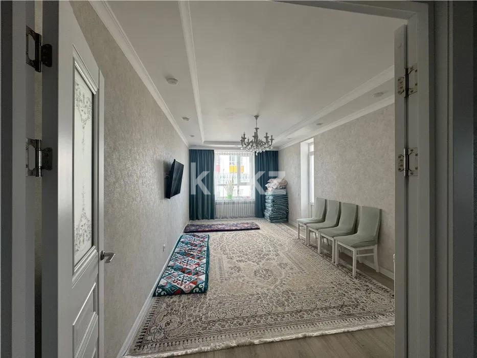Продажа 3-комнатной квартиры, 77 м², ул. Шаймерденова, дом  8 - Продажа  трехкомнатных квартир в Астане без посредников с фото фото 1 из 5