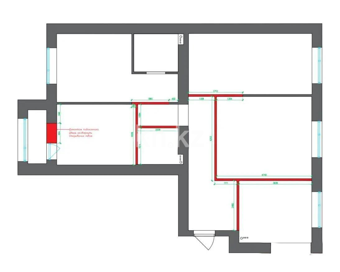 Продажа 4-комнатной квартиры, 100 м² в Астане - фото 4