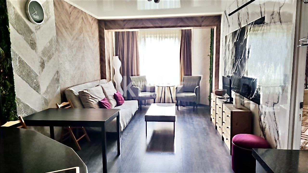 Аренда 2-комнатной квартиры, 48 м² - Аренда квартир помесячно от хозяев в Алматы фото 2 из 13