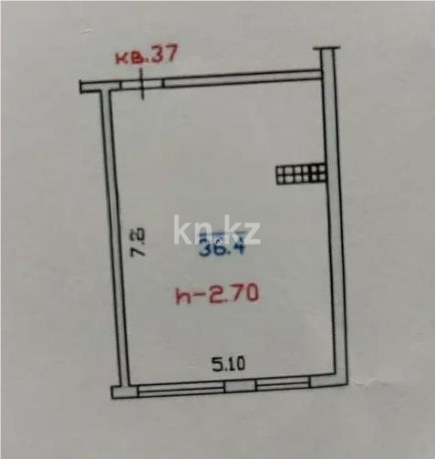 Продажа 2-комнатной квартиры, 36.4 м² - Продажа двухкомнатных квартир от собственников в Алматы - страница 3 фото 2 из 2