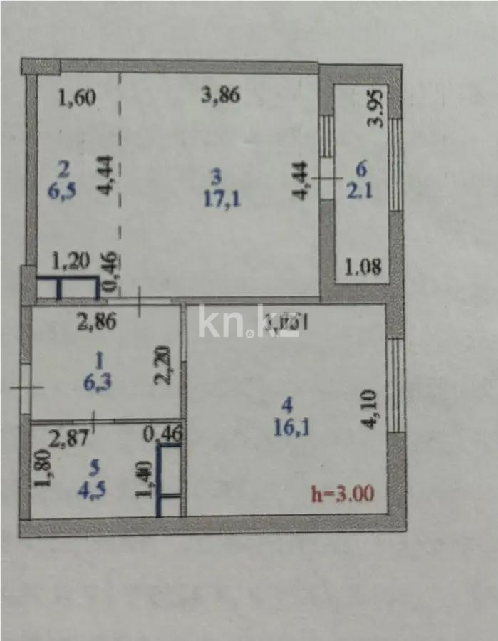Продажа 2-комнатной квартиры, 52.6 м² - Недвижимость в Казахстане - страница 34 фото 6 из 6