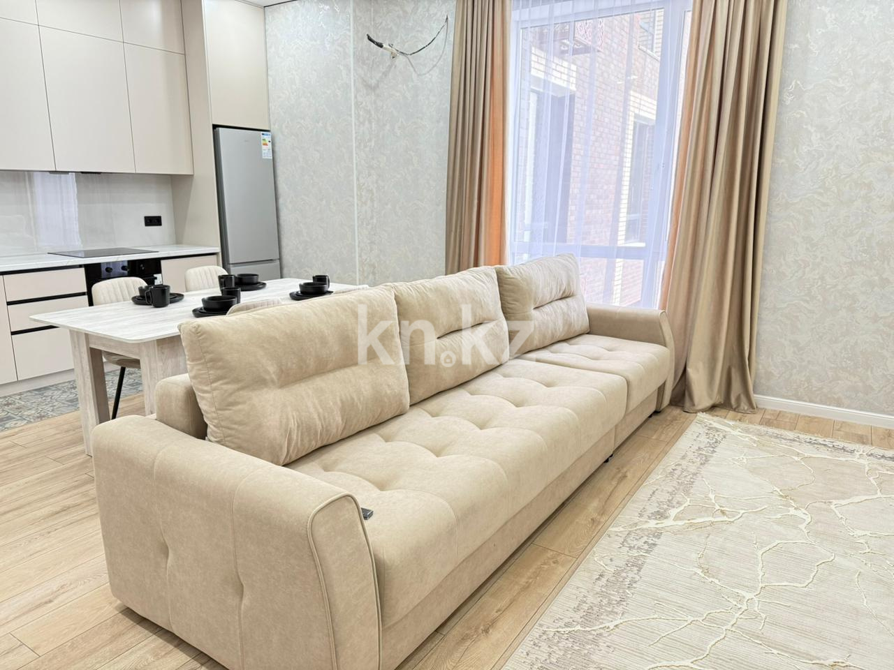 Аренда 2-комнатной квартиры, 56 м² - Аренда квартир помесячно в Астане фото 2 из 14