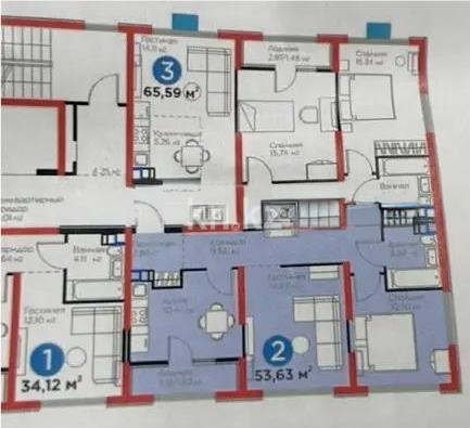 Продажа 2-комнатной квартиры, 54 м², ул. Байге, дом  12а/1 в Алматы