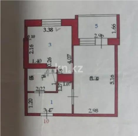 Продажа 1-комнатной квартиры, 40 м² - Продажа квартир в Астане - страница 9 фото 6 из 6