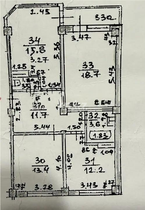 Продажа 3-комнатной квартиры, 78 м² в Алматы - фото 5