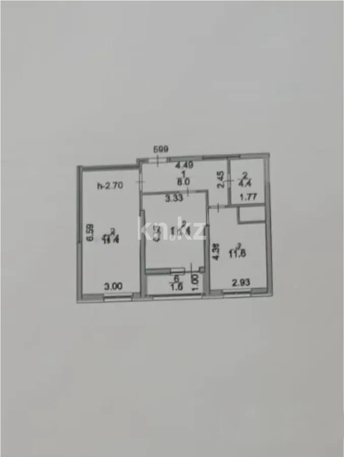 Продажа 2-комнатной квартиры, 58 м² - Продажа земельных участков в Кокшетау фото 1 из 1