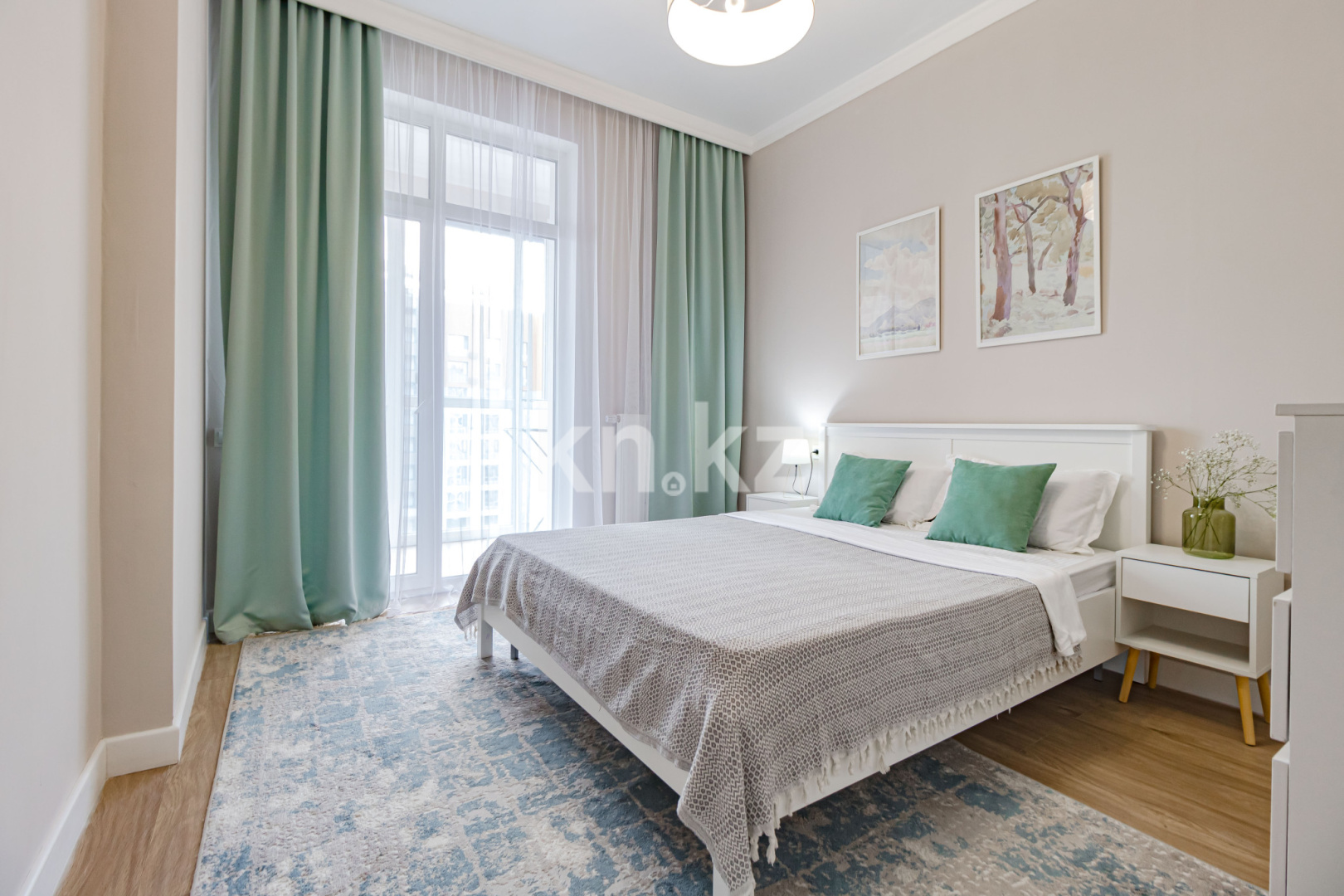 Аренда 2-комнатной квартиры посуточно, 60 м² - Аренда квартир посуточно в Астане в р-не Есиль фото 1 из 24