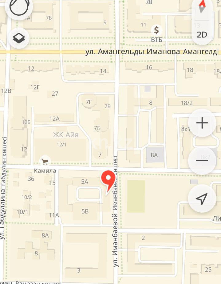 Аренда 1-комнатной квартиры посуточно, 50 м², ул. Иманбаевой, дом  5 - Иманова - Аренда квартир помесячно в Казахстане фото 8 из 8