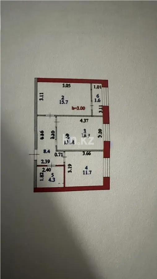 Продажа 2-комнатной квартиры, 55 м², ул. Нажимеденова, дом  28 в Астане - фото 7