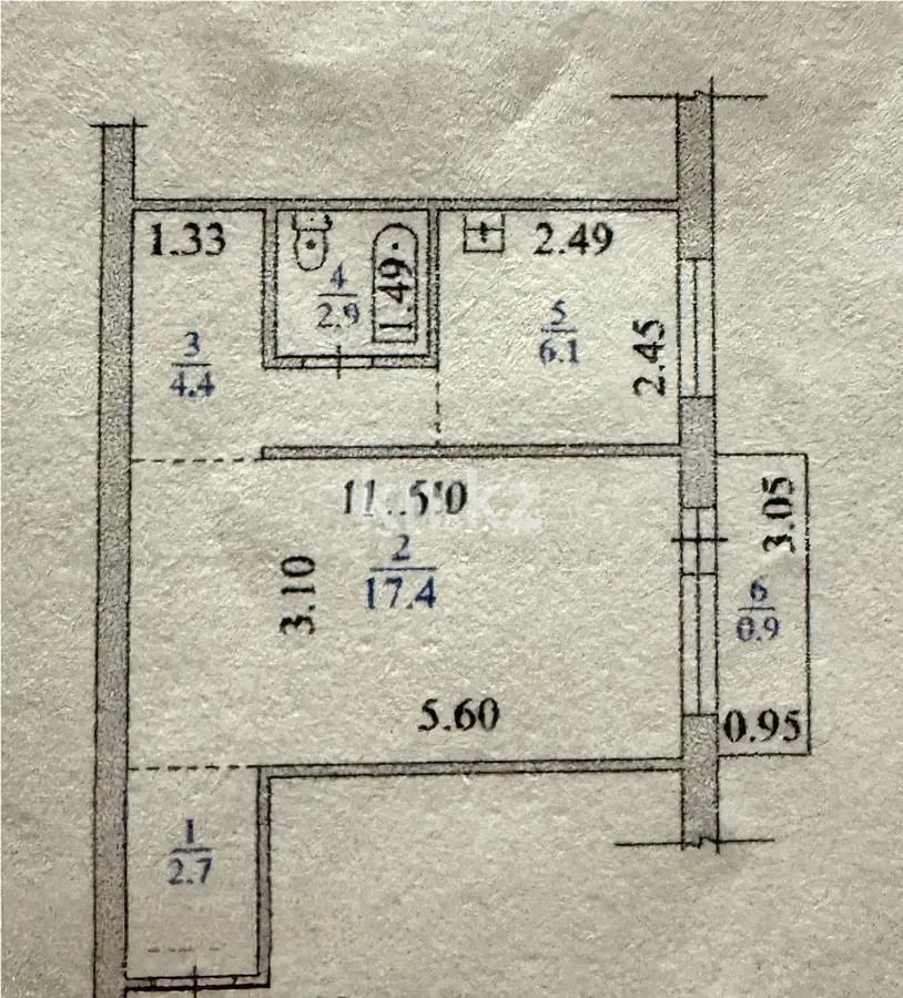Продажа 1-комнатной квартиры, 35 м² в Алматы - фото 5