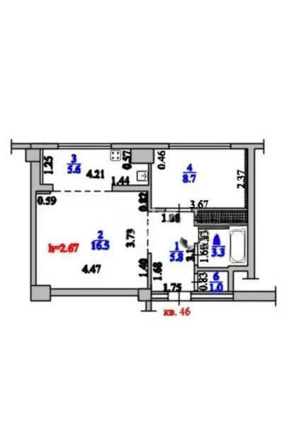 Продажа 2-комнатной квартиры, 41 м² в Алматы - фото 3