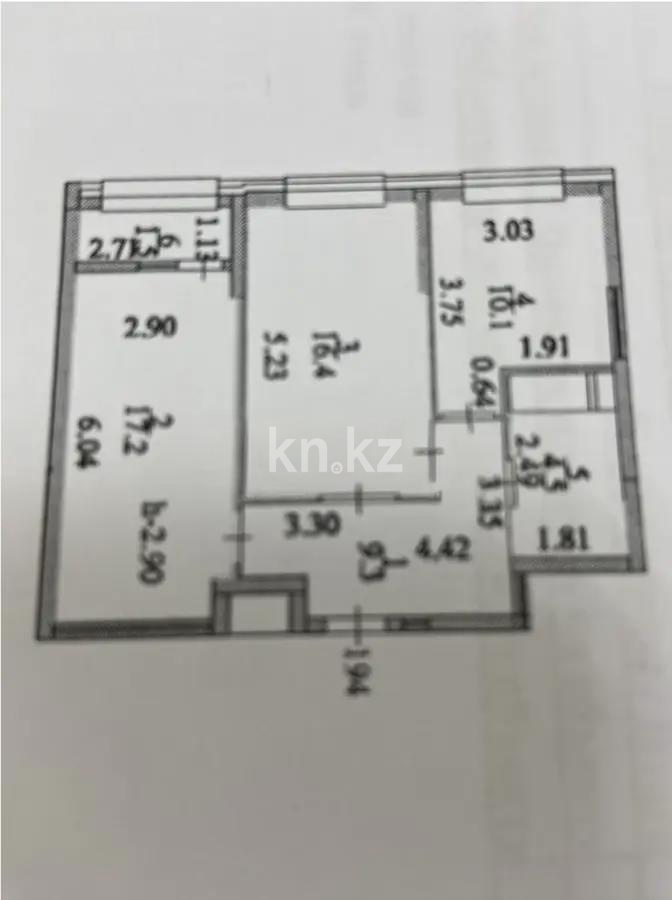 Продажа 2-комнатной квартиры, 59 м² в Астане - фото 4