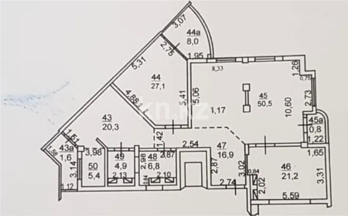Продажа 4-комнатной квартиры, 163.5 м², пр. Аль-Фараби, дом  97 - Продажа  четырехкомнатных квартир в новостройках Алматы без посредников с фото фото 5 из 5