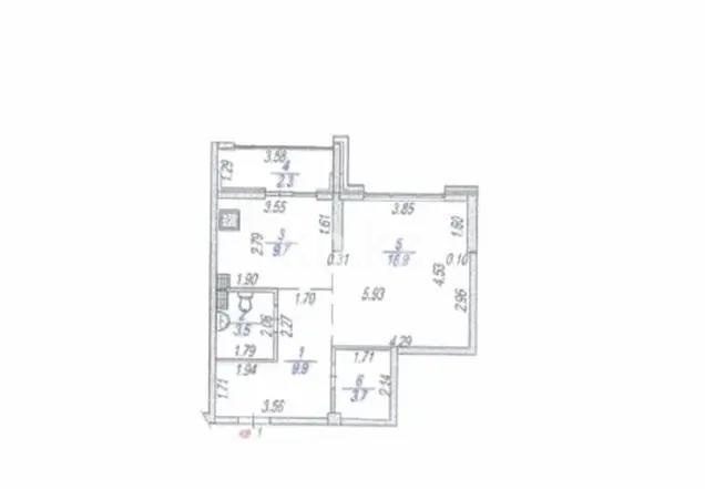 Продажа 2-комнатной квартиры, 48 м² в Алматы - фото 4