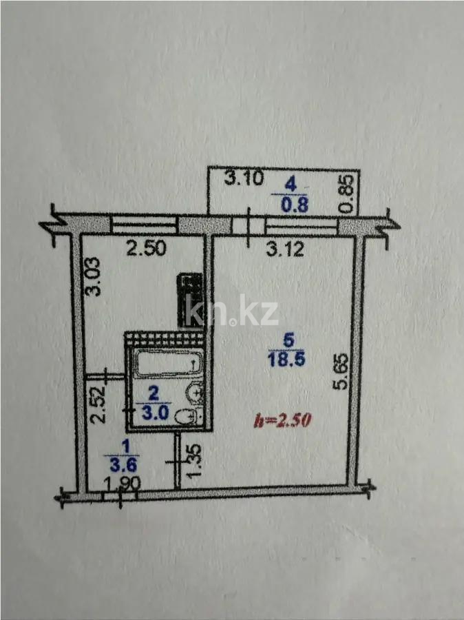 Продажа 1-комнатной квартиры, 32 м² - Продажа недвижимости в Алматы - страница 17 фото 4 из 4