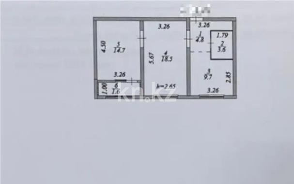 Продажа 2-комнатной квартиры, 53 м² - Продажа  двухкомнатных квартир в Астане - страница 17 фото 5 из 5