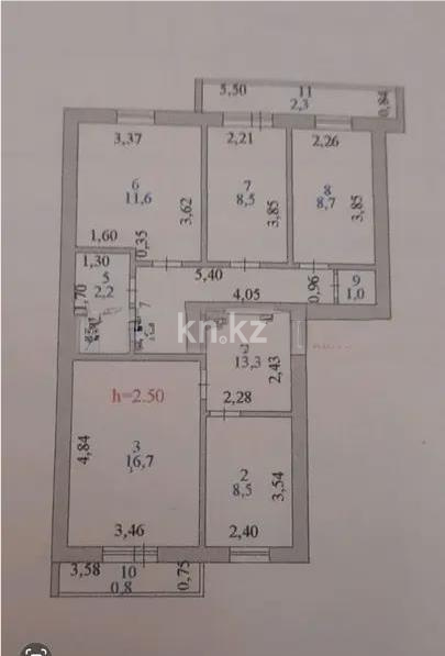 Продажа 4-комнатной квартиры, 75 м² - Продажа квартир в Астане без посредников - страница 4 фото 4 из 4