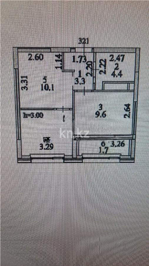 Продажа 2-комнатной квартиры, 39 м² в Астане - фото 10