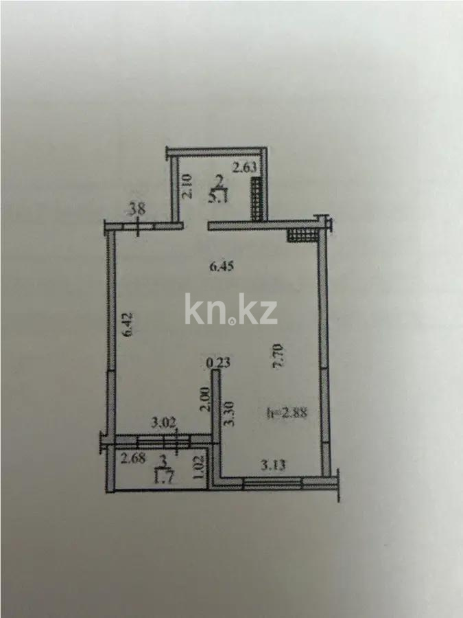 Продажа 2-комнатной квартиры, 51.4 м², пр. Рыскулова, дом  103/7 стр - Продажа  двухкомнатных квартир в новостройках Алматы без посредников фото 2 из 2