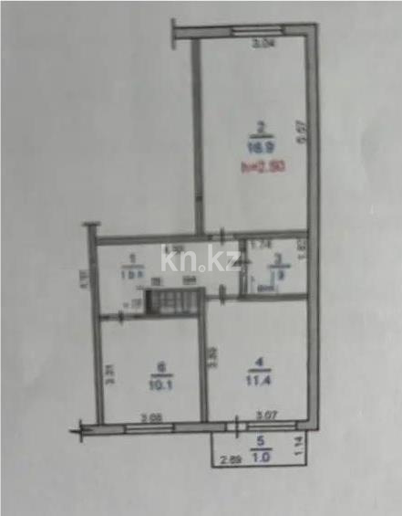 Продажа 2-комнатной квартиры, 50 м² в Алматы - фото 5
