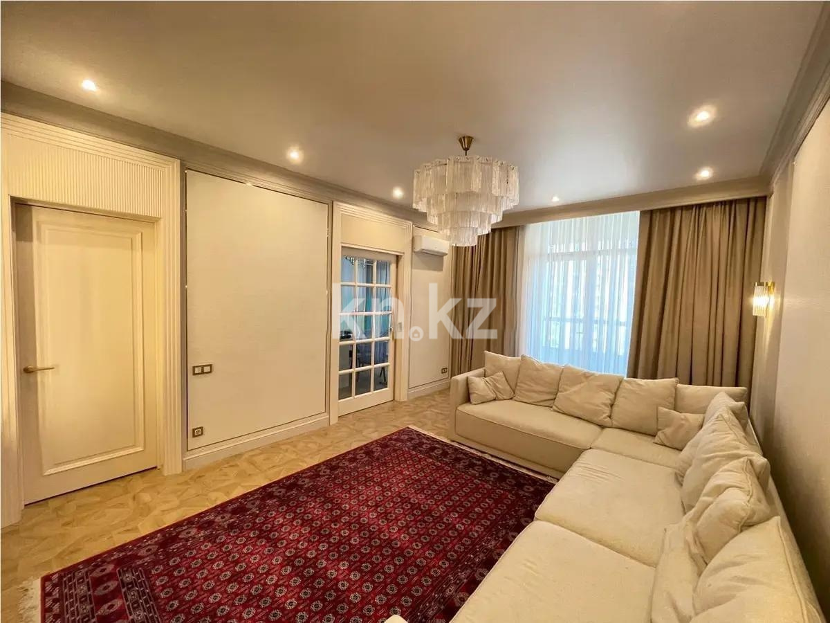 Продажа 4-комнатной квартиры, 125 м² - Продажа  четырехкомнатных квартир в новостройках Алматы фото 1 из 8