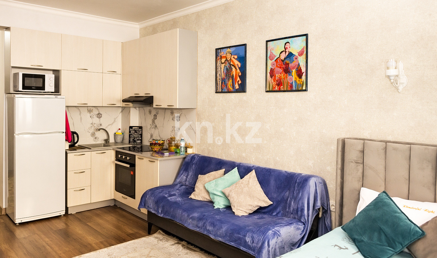 Аренда 1-комнатной квартиры посуточно, 33 м², ул. Карасай батыра, дом  326 - Аренда квартир посуточно в Алматы с фото фото 13 из 20