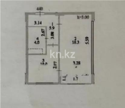Продажа 1-комнатной квартиры, 39.9 м² - Продажа квартир в новостройках Астаны - страница 38 фото 1 из 1
