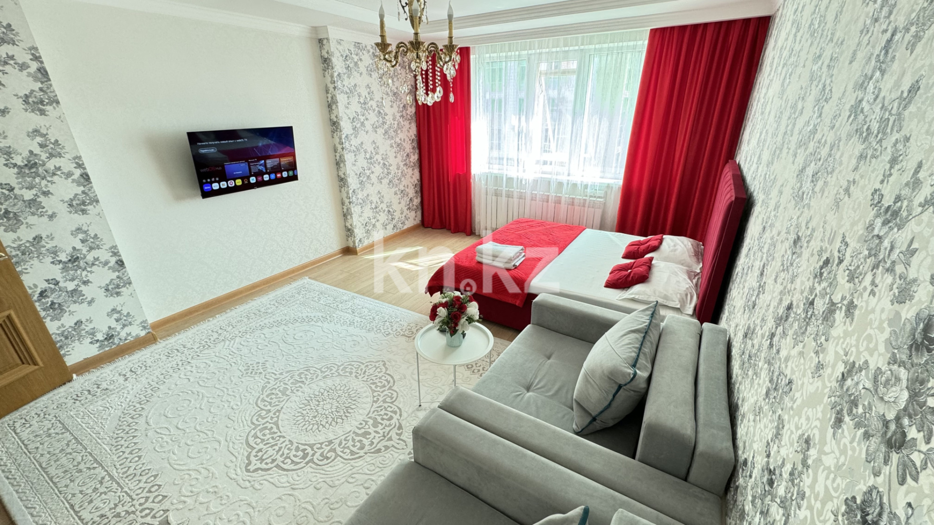 Аренда 3-комнатной квартиры посуточно, 75 м², пр. Кабанбай батыра, дом  48 - ул. Керей, Жанибек хандар - Аренда квартир посуточно в Астане с фото фото 14 из 27