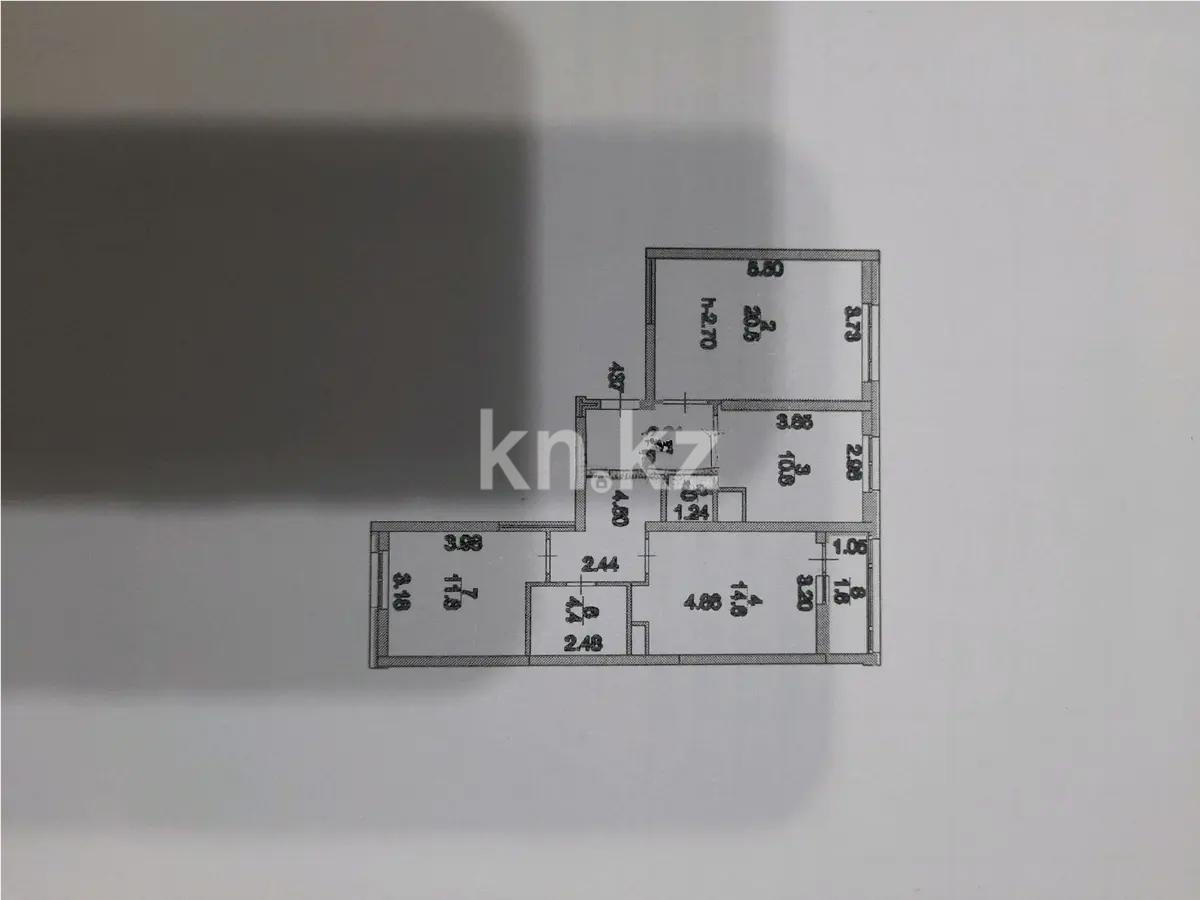 Продажа 3-комнатной квартиры, 77 м², ул. Бейбарыс Султан, дом  12 стр - Продажа  трехкомнатных квартир в Астане фото 1 из 1