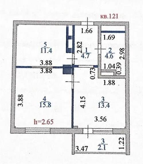 Продажа 2-комнатной квартиры, 52 м², ул. Алтыбакан, дом  1 в Астане - фото 8
