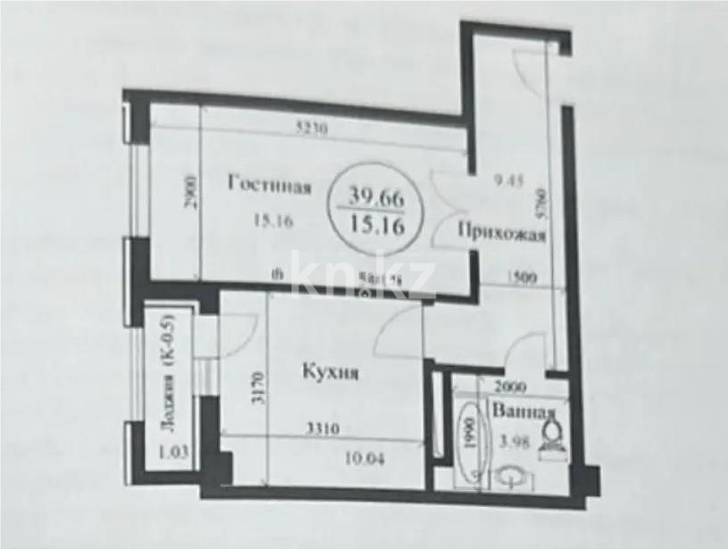 Продажа 1-комнатной квартиры, 40 м² в Астане - фото 2