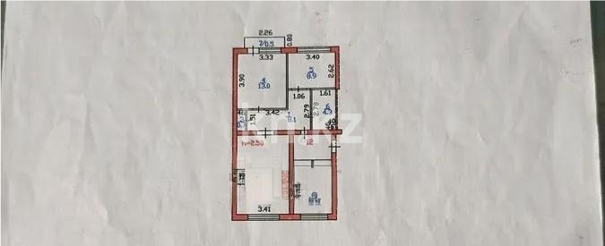 Продажа 2-комнатной квартиры, 54 м² в Караганде - фото 4