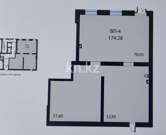 Аренда , Тауелсиздик, дом  25/2 - Шарля де Голя - Аренда офисных и торговых помещений в Астане фото 3 из 3