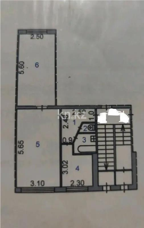 Продажа 2-комнатной квартиры, 44 м² - Продажа квартир в Пришахтинске Караганды фото 1 из 1