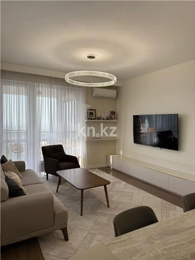 Продажа 4-комнатной квартиры, 94 м², пр. Гагарина, дом  233/1 - Продажа  четырехкомнатных квартир в новостройках Алматы без посредников с фото фото 1 из 5