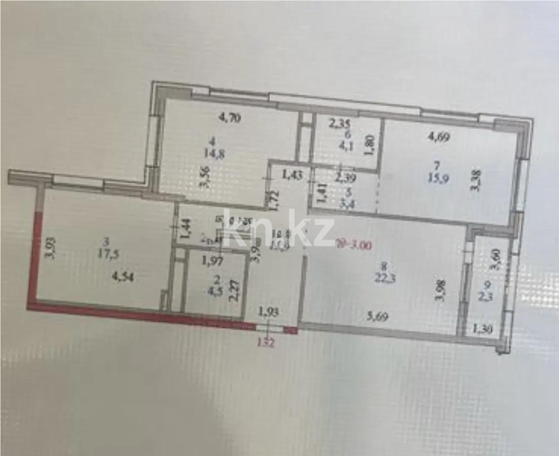 Продажа 3-комнатной квартиры, 100 м² в Астане - фото 7