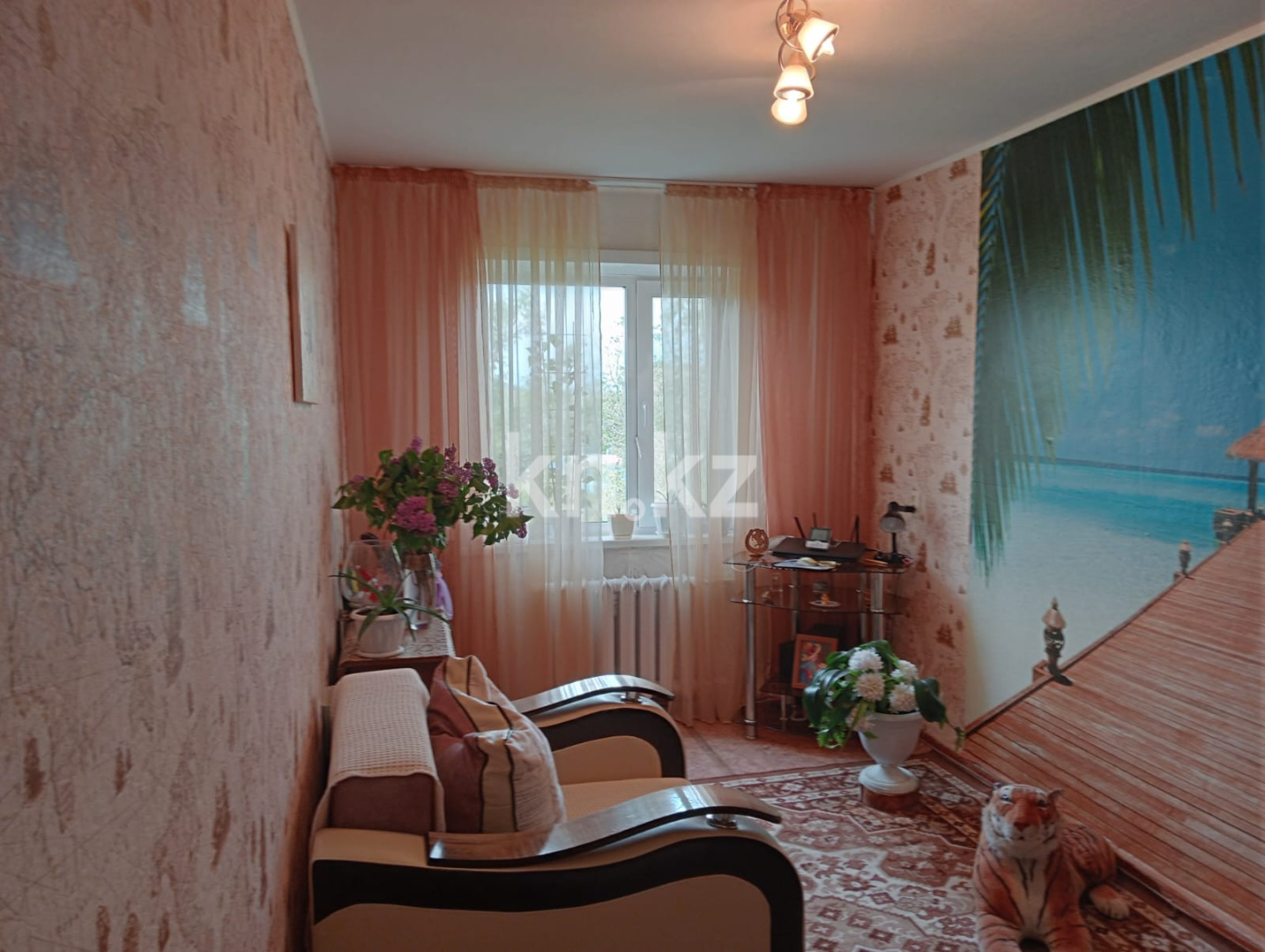 Продажа 3-комнатной квартиры, 58 м², ул. Шерубай батыра - Продажа  трехкомнатных квартир в Абае фото 1 из 10