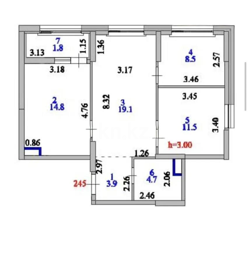 Продажа 3-комнатной квартиры, 65 м² - Продажа недвижимости в Астане - страница 6 фото 1 из 1