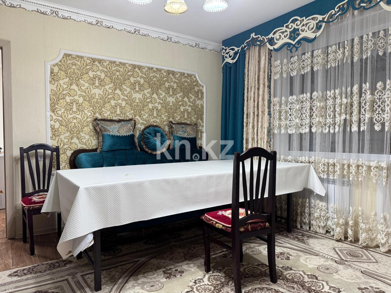 Продажа 4-комнатной квартиры, 68 м², мкр. Голубые Пруды - Продажа квартир в Караганде с фото фото 1 из 7