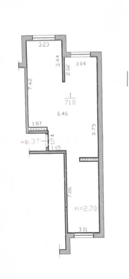 Продажа 3-комнатной квартиры, 71 м², мкр-н Шугыла, дом  340/36 - Продажа  трехкомнатных квартир в Алматы фото 2 из 2